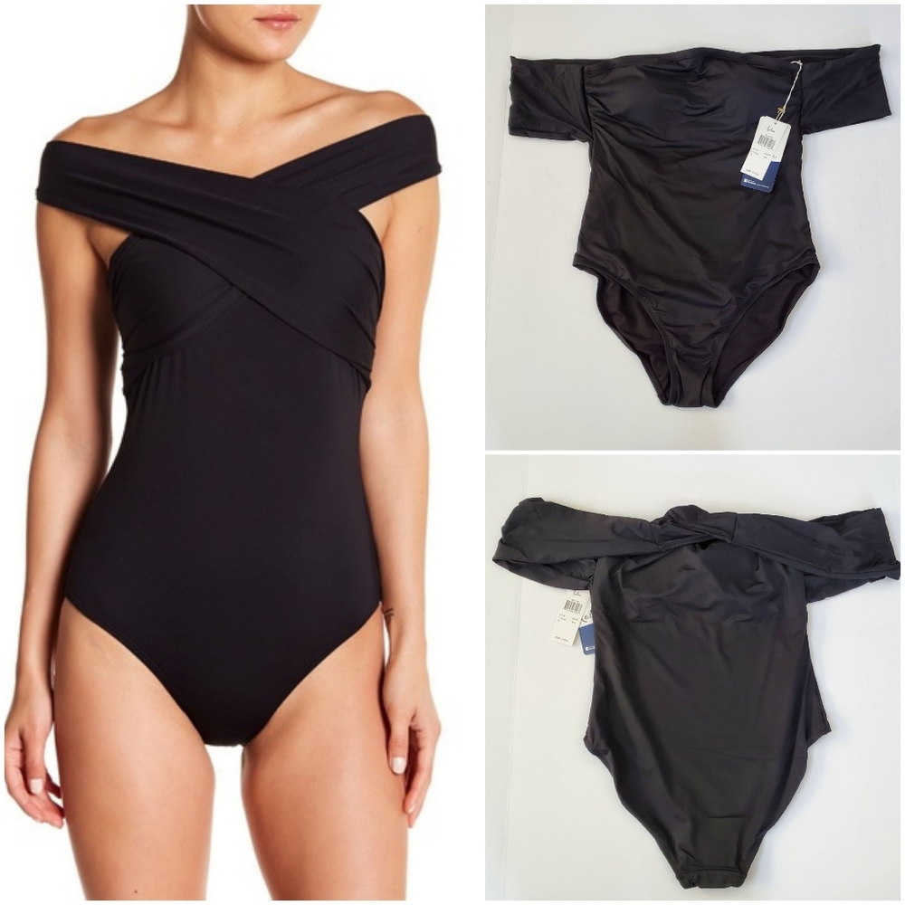 NWT Elegant Twist Front One Piece